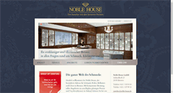 Desktop Screenshot of noble-house.de