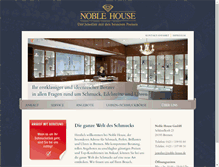 Tablet Screenshot of noble-house.de